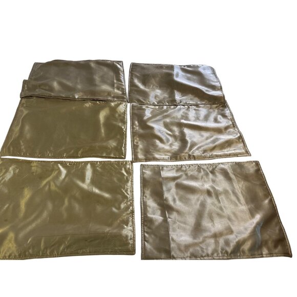 6 VTG Pier One Tapestry Moroccain Placemats Multicolor Beaded Bohemian Table Top - Picture 13 of 15